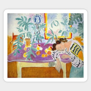 Still Life with Sleeper (1940) by Henri Matisse Sticker